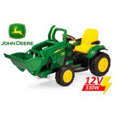 Peg Perego John Deere Ground Loader 12V Laste elektriline traktor laaduriga IGOR0068