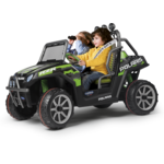 Peg Perego Polaris Ranger RZR Green Shadow 24V Bērnu elektromobilis IGOD0534 