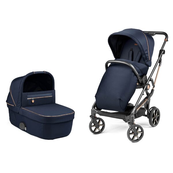 Peg Perego Vivace Completo Blue Shine Jalutuskäru koos hälliga