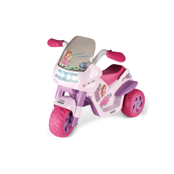 Peg Perego Flower Princess 6V Электрический мотоцикл для детей IGED0923