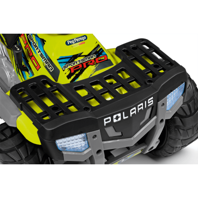 Peg Perego Polaris SPORTSMAN PRO Citrus 24V Детский электро квадроцикл IGOD0603