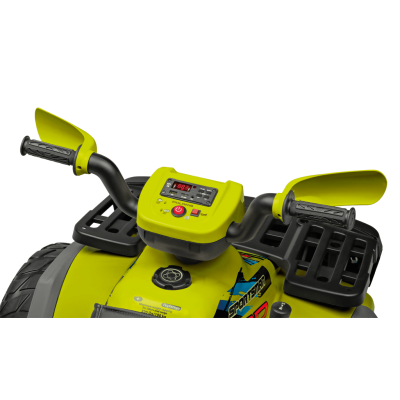 Peg Perego Polaris SPORTSMAN PRO Citrus 24V Детский электро квадроцикл IGOD0603