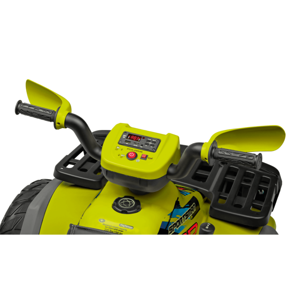 Peg Perego Polaris SPORTSMAN PRO Citrus 24V Детский электро квадроцикл IGOD0603