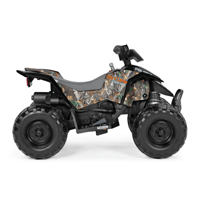 Peg Perego Polaris Outlaw Camo 330W 12V Детский электро квадроцикл IGOR0116