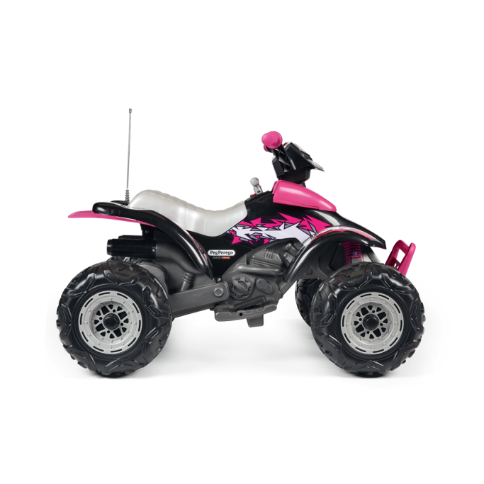 Peg Perego Corral T-Rex 330W Pink 12V Электрический квадроцикл для детей IGOR0101