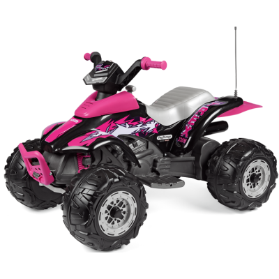 Peg Perego Corral T-Rex 330W Pink 12V Электрический квадроцикл для детей IGOR0101