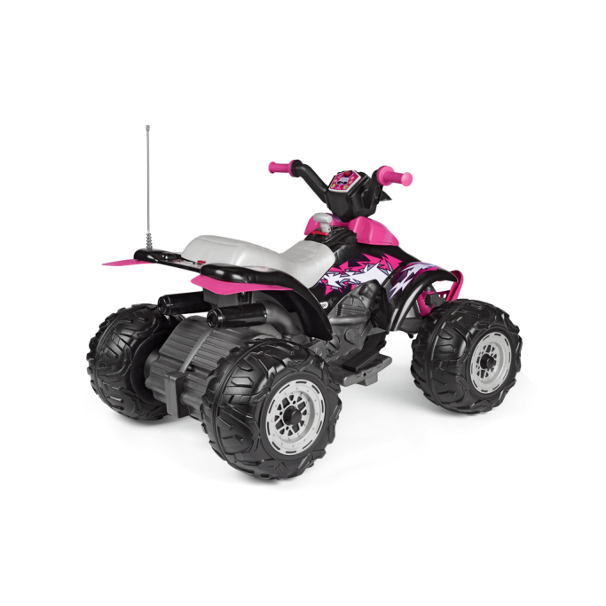 Peg Perego Corral T-Rex 330W Pink 12V Электрический квадроцикл для детей IGOR0101