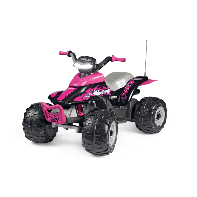 Peg Perego Corral T-Rex 330W Pink 12V Электрический квадроцикл для детей IGOR0101