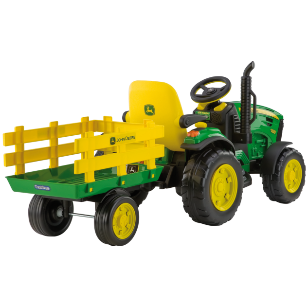 Peg Perego John Deere Ground Force haagisega 12V laste elektritraktor IGOR0047