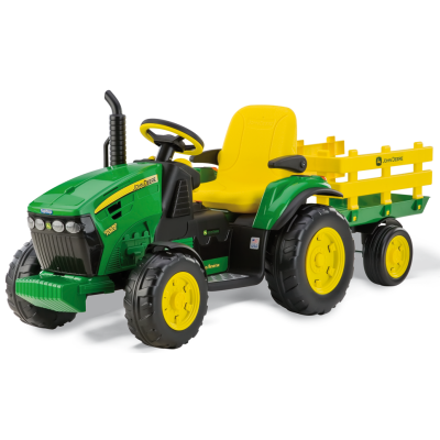 Peg Perego John Deere Ground Force haagisega 12V laste elektritraktor IGOR0047