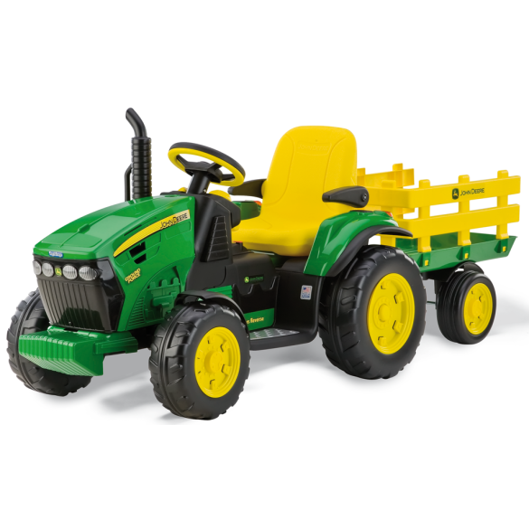 Peg Perego John Deere Ground Force haagisega 12V laste elektritraktor IGOR0047