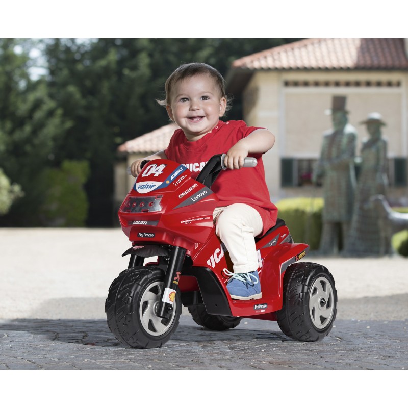 Peg Perego Ducati Mini Evo 6V elektrimootorratas lastele IGMD0007