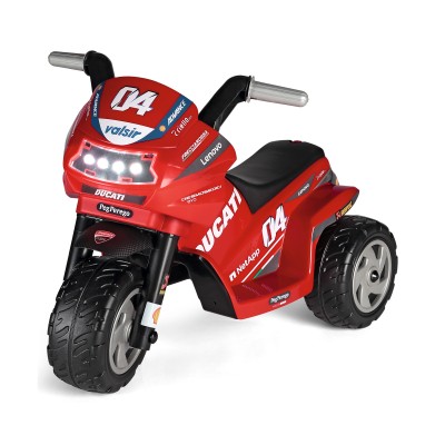 Peg Perego Ducati Mini Evo 6V elektrimootorratas lastele IGMD0007