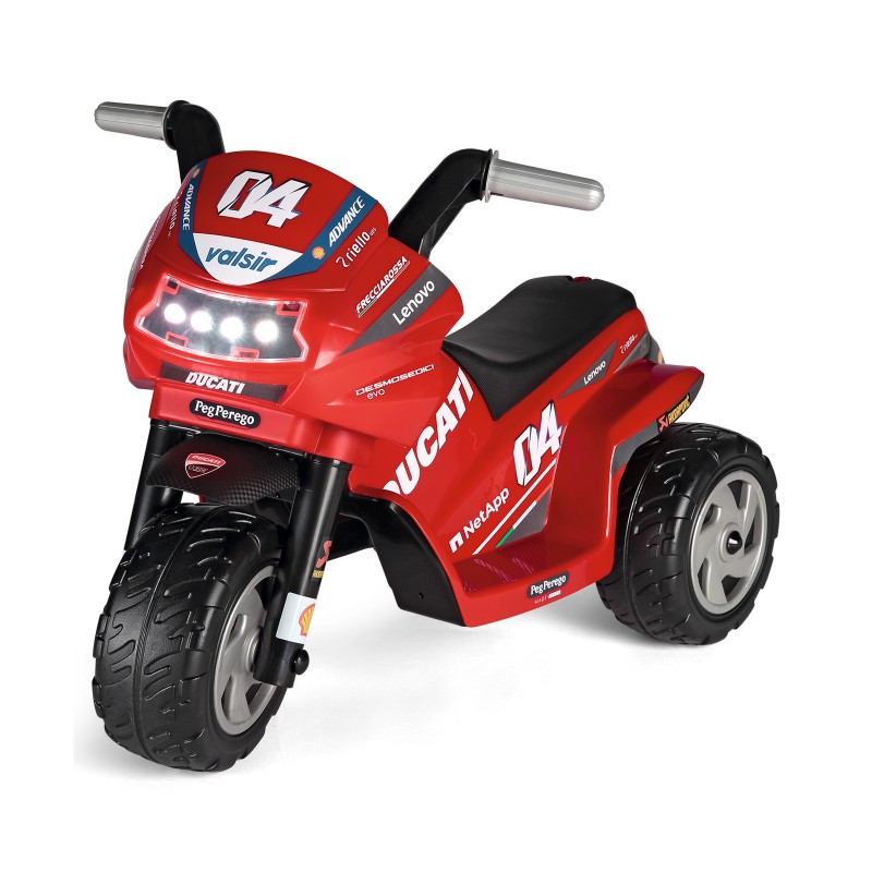 Peg Perego Ducati Mini Evo 6V elektrimootorratas lastele IGMD0007
