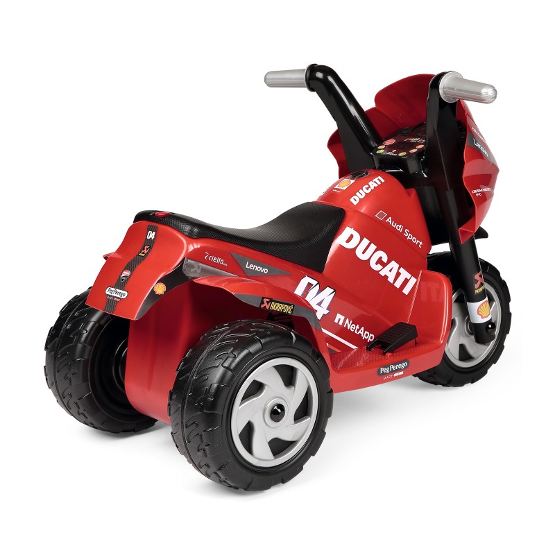 Peg Perego Ducati Mini Evo 6V elektrimootorratas lastele IGMD0007
