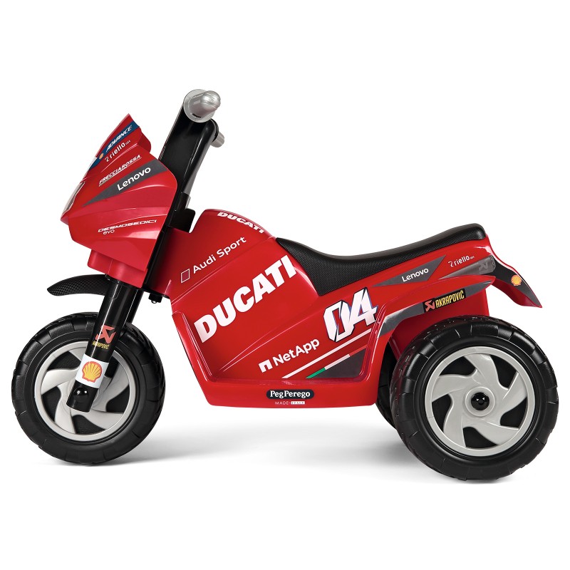 Peg Perego Ducati Mini Evo 6V elektrimootorratas lastele IGMD0007