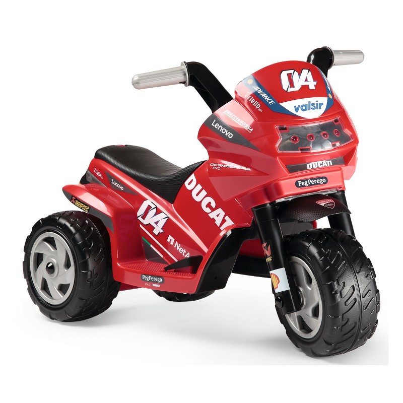 Peg Perego Ducati Mini Evo 6V elektrimootorratas lastele IGMD0007