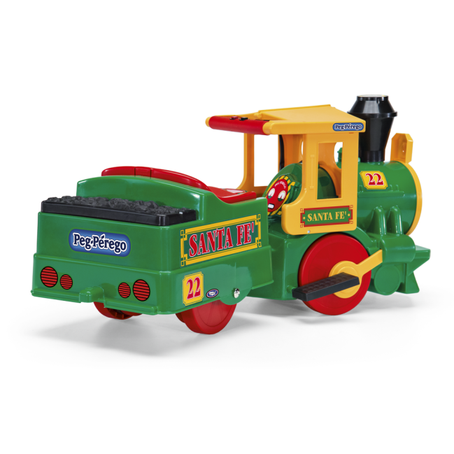 Peg Perego Santa Fe Train 6V Детский электро поезд IGED1071