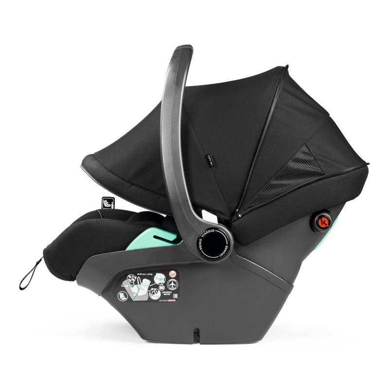 Peg Perego Veloce TC (Town and Country) modulinis poilsio vežimėlis, juodas, 3 viename