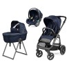 Peg Perego Veloce TC (Town and Country) moodulvoodi sinine läikega 3-ühes jalutuskäru