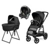 Peg Perego Veloce TC (Town and Country) moodulkäru, must, 3 ühes
