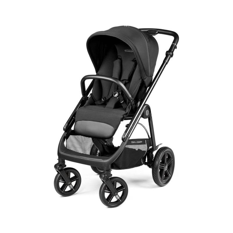 Peg Perego Veloce TC (Town and Country) modulinis poilsio vežimėlis, juodas, 3 viename