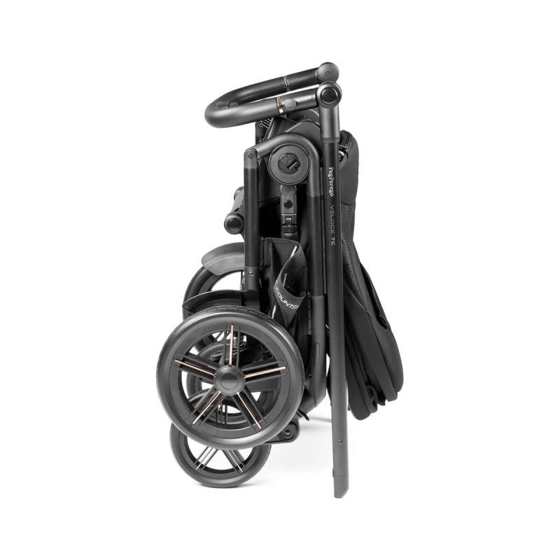 Peg Perego Veloce TC (Town and Country) modulinis poilsio vežimėlis, juodas, 3 viename